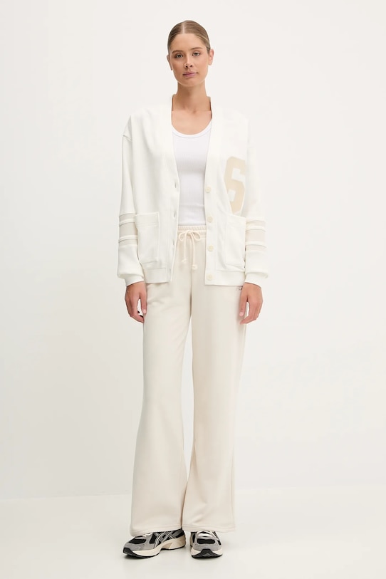 Mikina New Balance WT51515SST béžová SS25