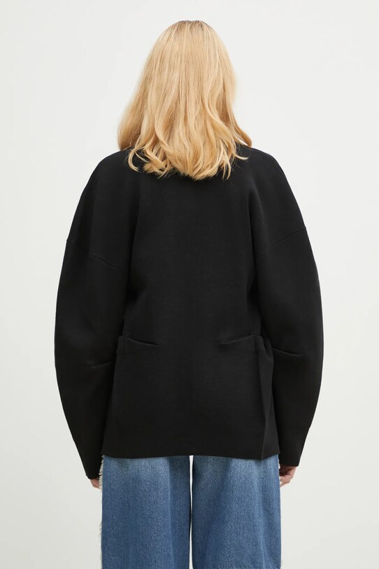 Clothing Axel Arigato wool blend cardigan Beau Cardigan A2878001 black