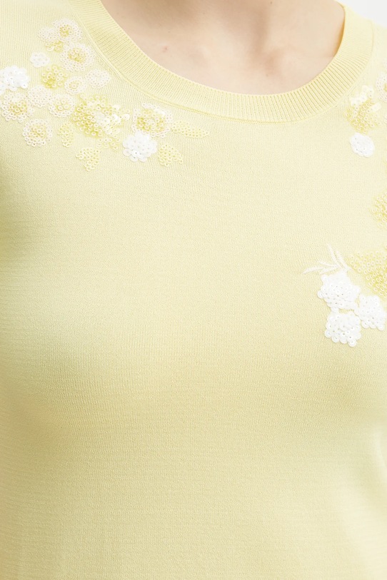 Pulover Ermanno Firenze 56TM031EZ0 zlatna