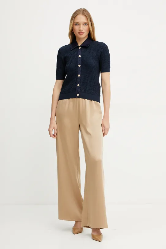 Morgan cardigan MBIANCA MBIANCA bleumarin SS25