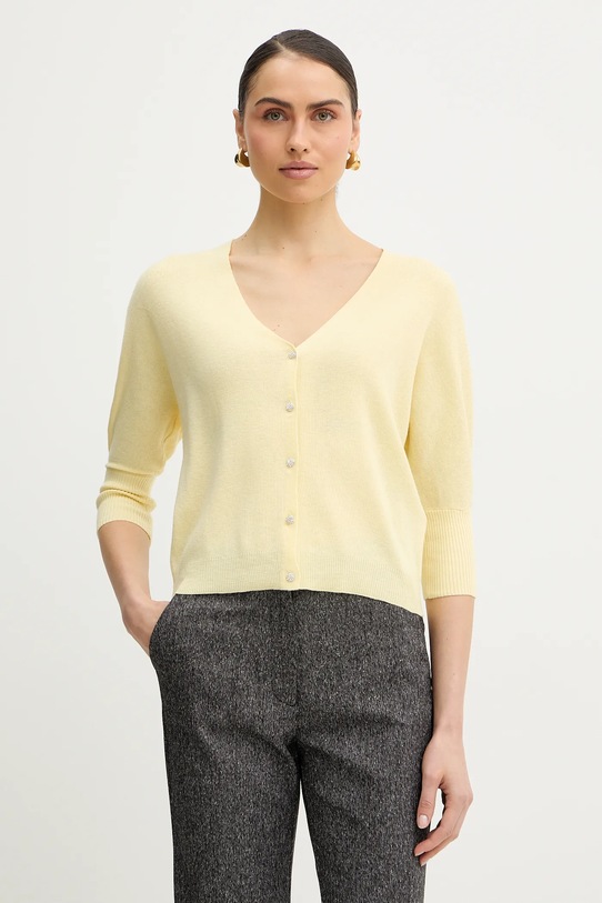 Morgan kardigan MBATSI żółty MBATSI