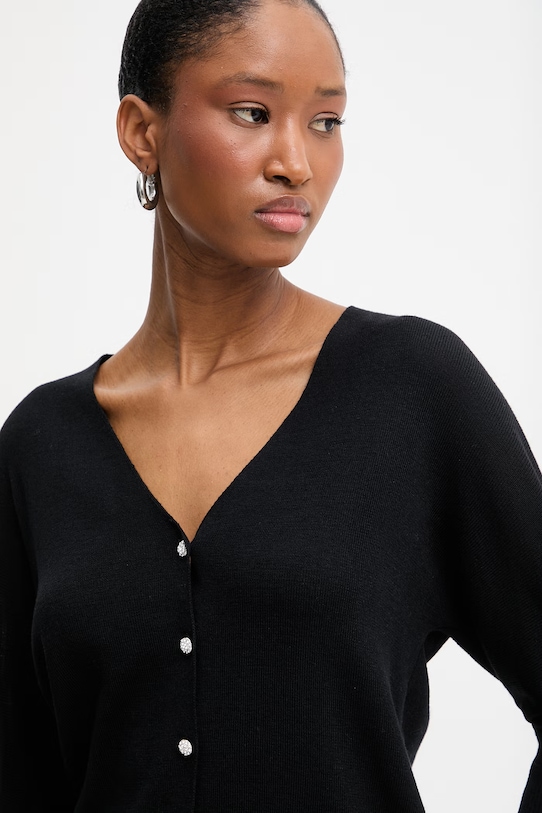 Morgan kardigan MBATSI czarny MBATSI