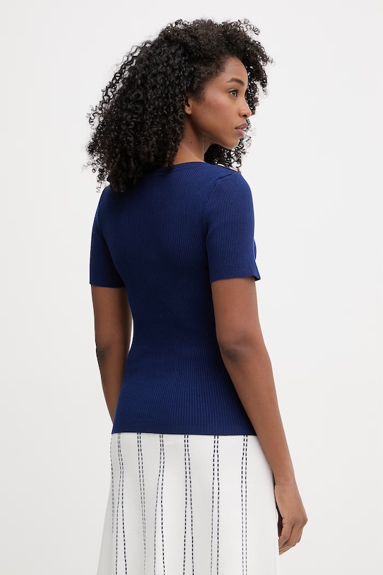 Oblečení Morgan dámské z viskózy MPIO MPIO námořnická modř