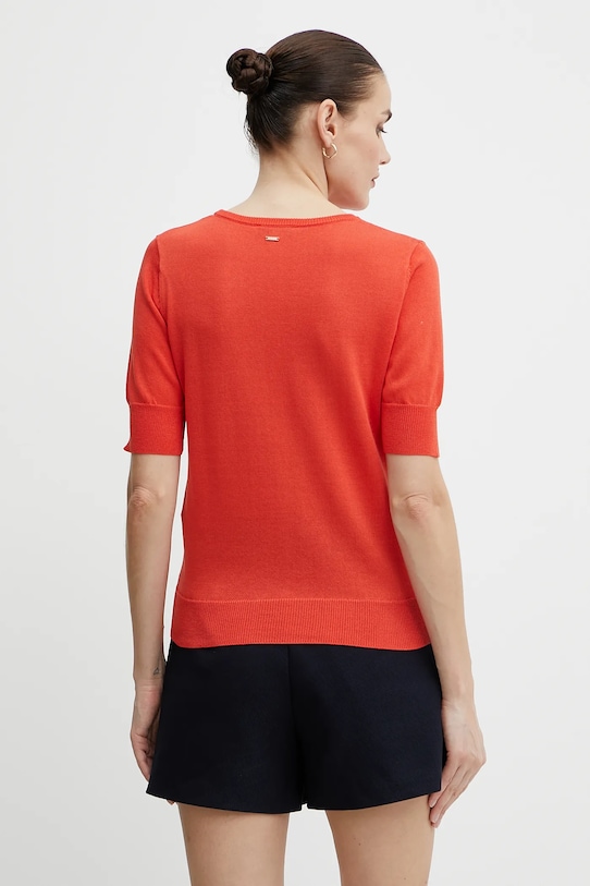 Odzież Morgan sweter MOKI MOKI pomarańczowy