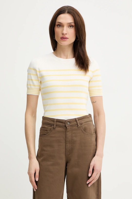 Morgan sweter MTERI pozostałe beżowy MTERI