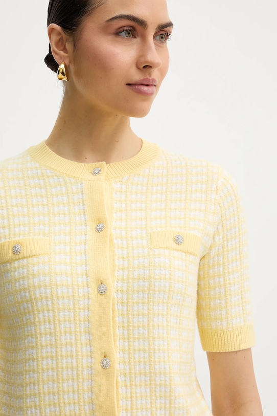 Morgan kardigan MORESA żółty MORESA