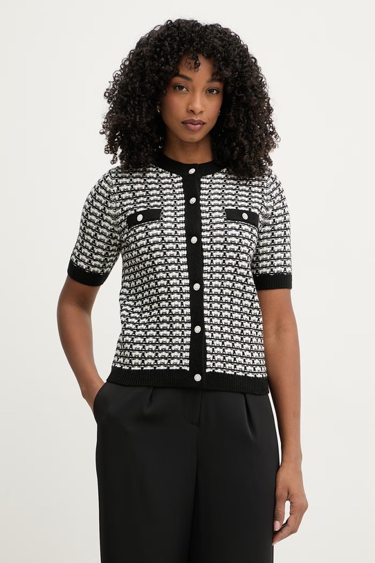 Morgan kardigan damski MORESA czarny MORESA