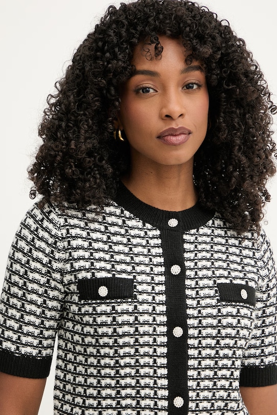 Morgan kardigan damski MORESA czarny MORESA