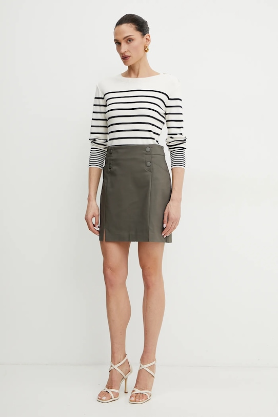 Morgan sweter MTERA MTERA beżowy SS25