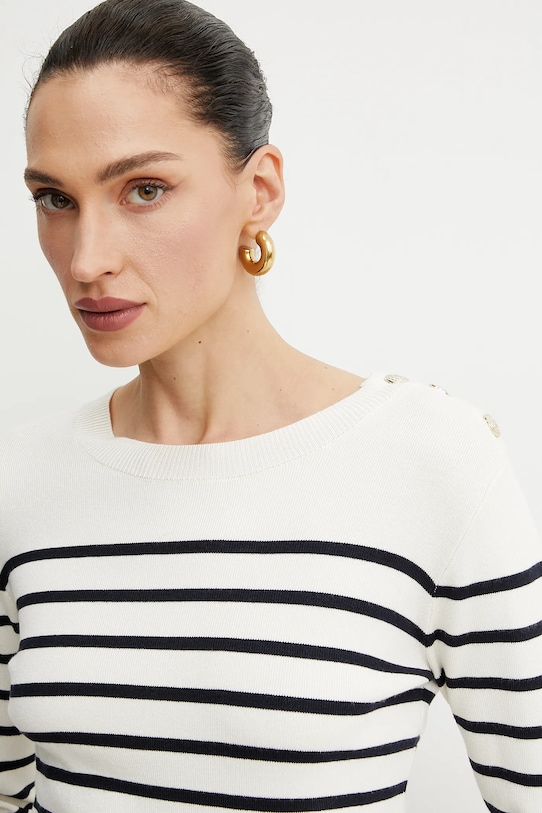 Morgan sweter MTERA beżowy MTERA