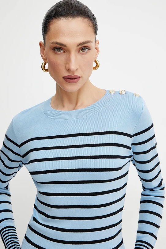 Morgan pulover MTERA albastru MTERA