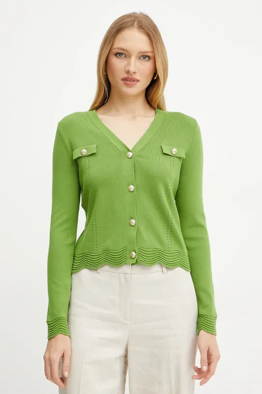 Morgan cardigan MAROLA uni verde MAROLA