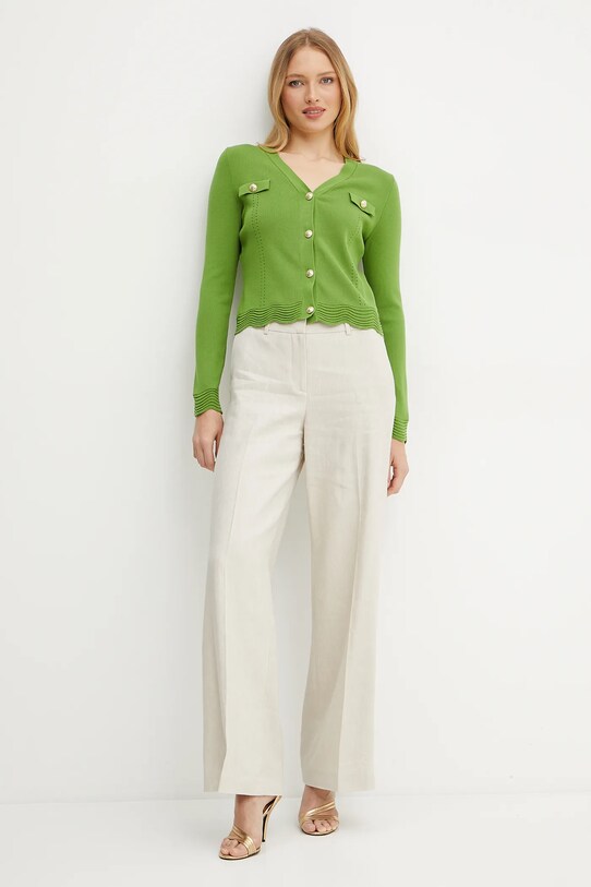 Morgan cardigan MAROLA MAROLA verde SS25