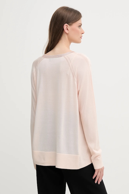 Îmbrăcăminte Marc Aurel pulover din amestec de mătase 8943.8000.82051 portocaliu