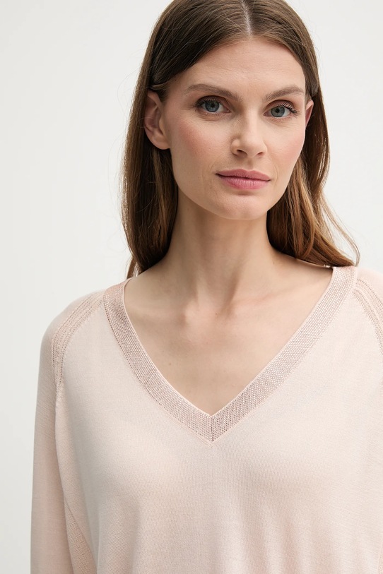 Marc Aurel pulover din amestec de mătase portocaliu 8943.8000.82051