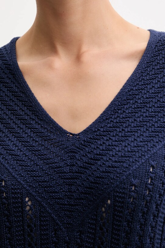 United Colors of Benetton pulover 143CD402Y bleumarin