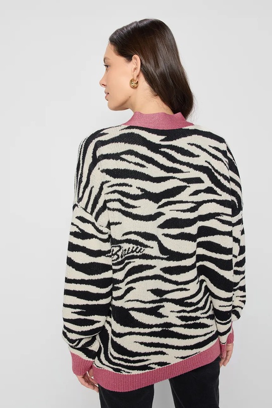 Bavlnený kardigán Bizuu LEZEBRE LEZEBRE.KREMOWY.SS25 viacfarebná SS25