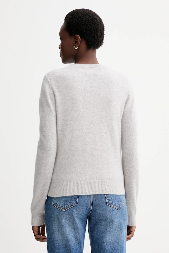 Odzież FROM FUTURE sweter kaszmirowy WPR01195 szary