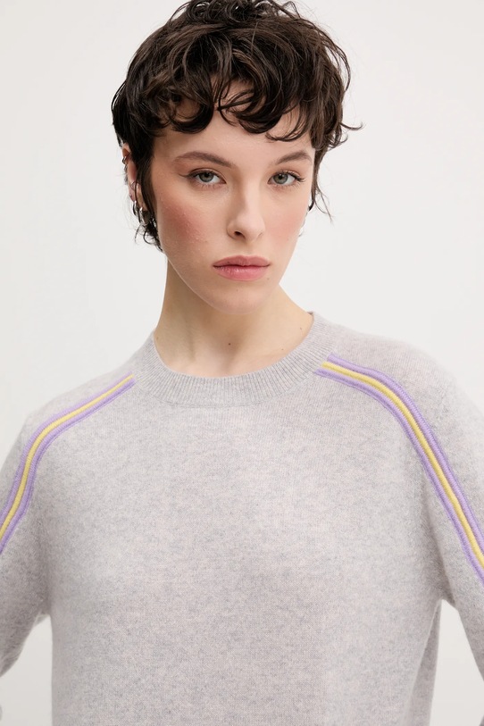 Кашемировый свитер FROM FUTURE серый WPR02602