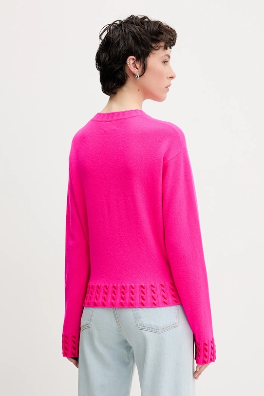 Îmbrăcăminte FROM FUTURE pulover de cașmir WPR02606 roz