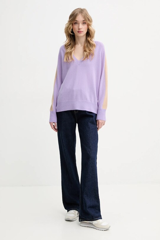 FROM FUTURE pulover de casmir WPV00497 violet SS25