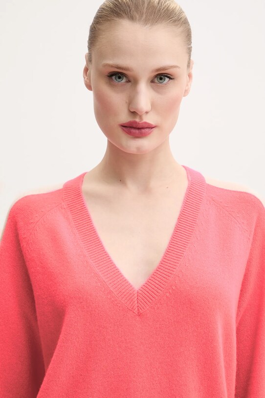 FROM FUTURE maglione in cachemirie rosa WPV00497