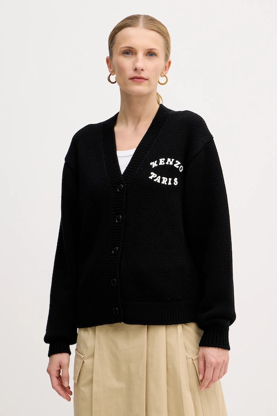 Îmbrăcăminte Kenzo cardigan din lână x Verdy FF52CA4773CX.99J negru