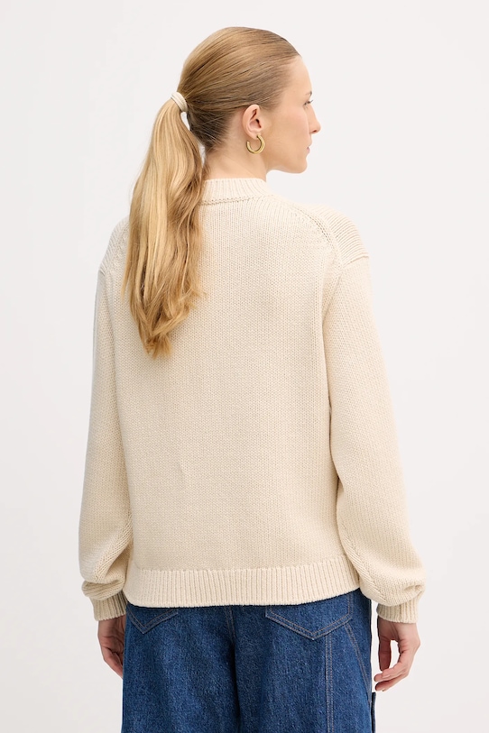 Odzież Kenzo sweter wełniany x Verdy FF52PU4913CX.02 beżowy