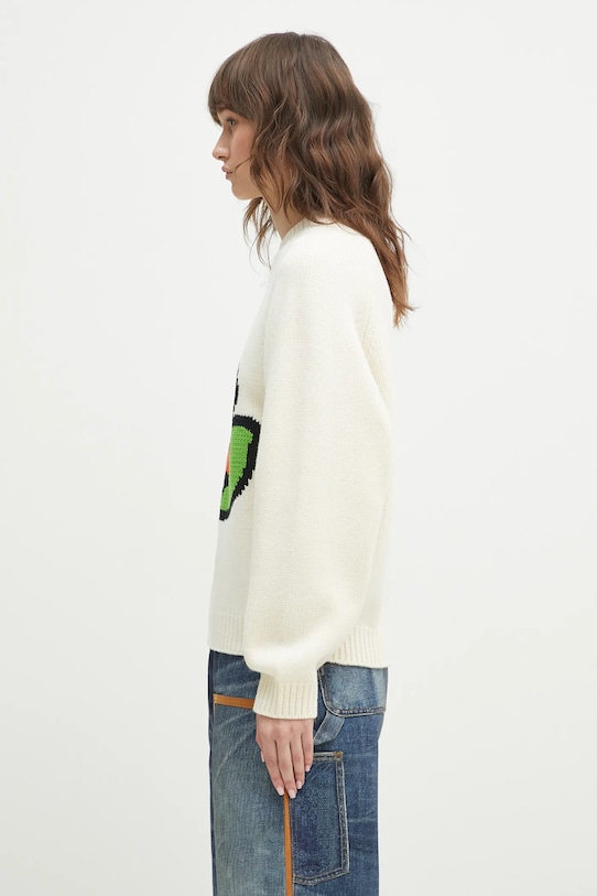 Kenzo woolen jumper Pop FF52PU7043LA.02 beige SS25