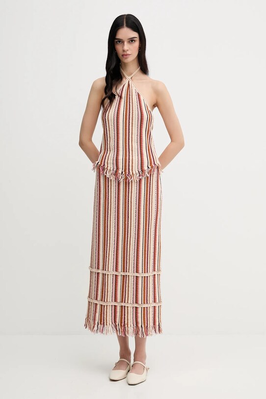 Hoss Intropia top pozostałe beżowy 6389003