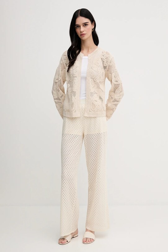 Kardigán Pedro del Hierro 3519557 béžová SS25