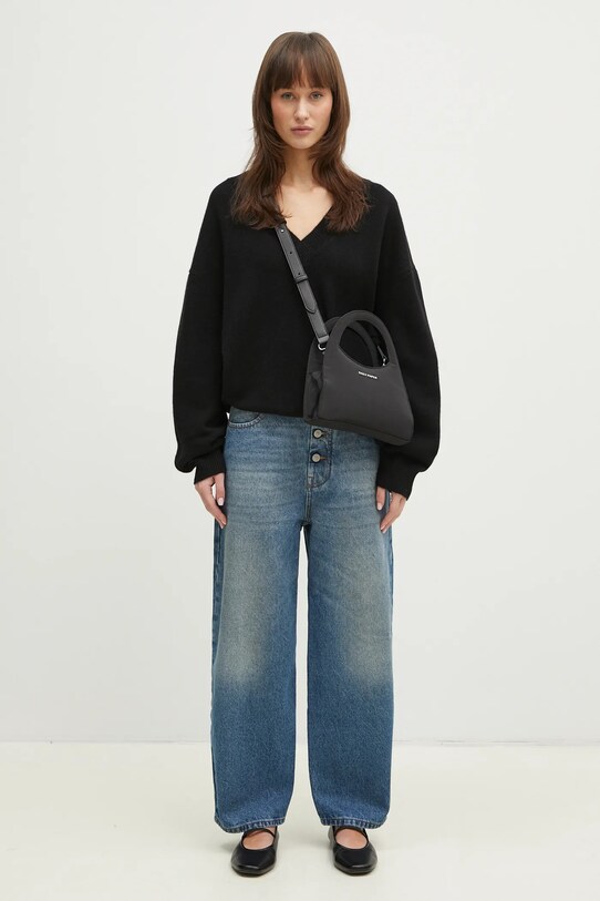 Кашемировый свитер Anine Bing Lee Sweater A.09.3280 чёрный