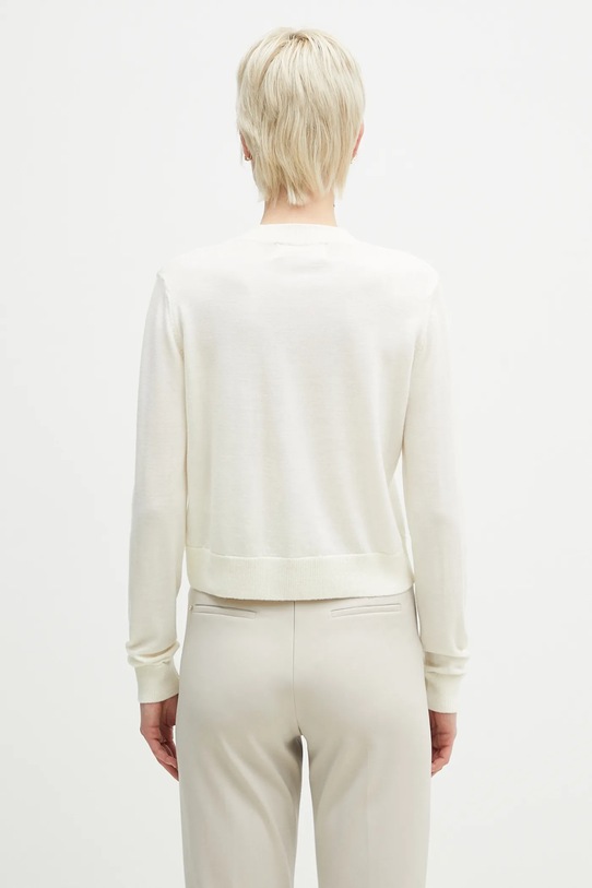 Одежда Шерстяной кардиган Fiorucci Angel Patch W02SPKCA337KN03WH02 бежевый