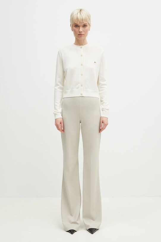 Шерстяной кардиган Fiorucci Angel Patch W02SPKCA337KN03WH02 бежевый