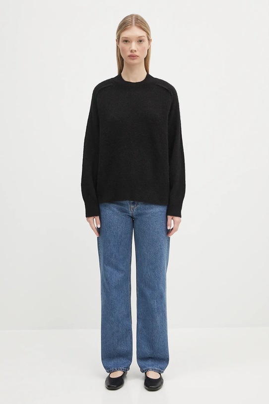 A.P.C. sweter Pull Naomie WPABE.F23283 czarny