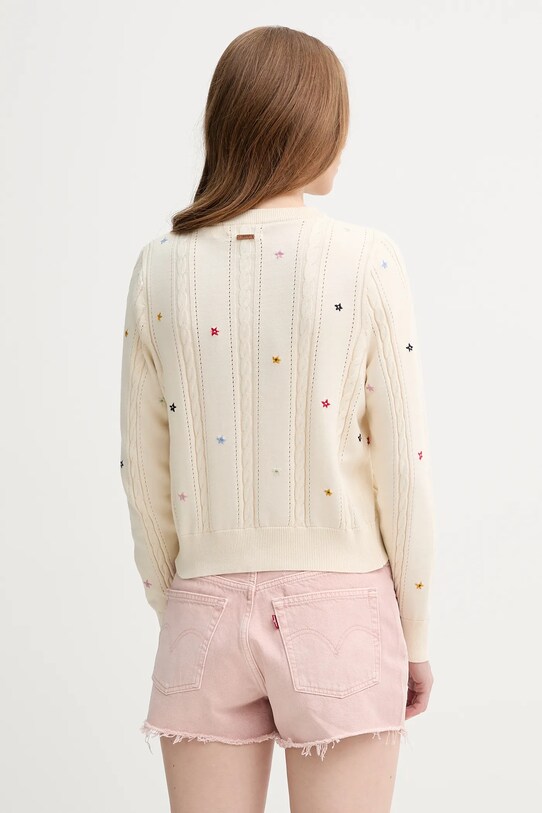 Ruházat Levi's pamut kardigán MARAIS CARDIGAN 0012Q bézs
