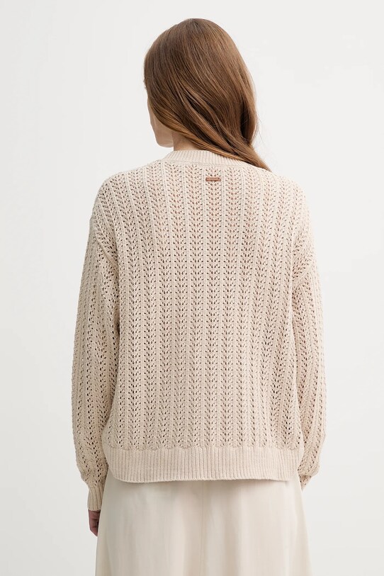Îmbrăcăminte Levi's pulover din amestec de in SUNRISE CROCHET SWEATER 0013A bej