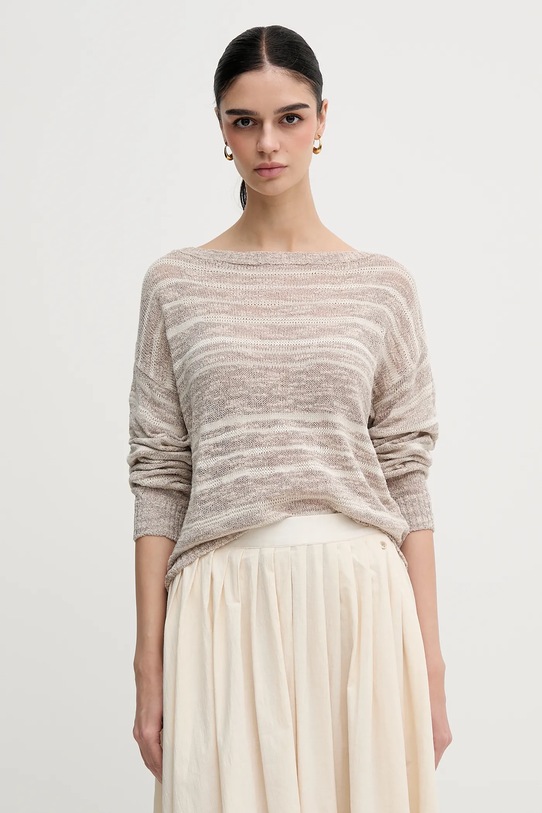 Pulover Sisley Tanka bež 116CL106F