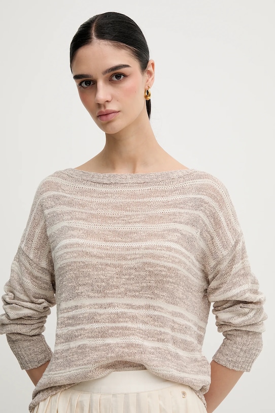 Pulover Sisley bež 116CL106F