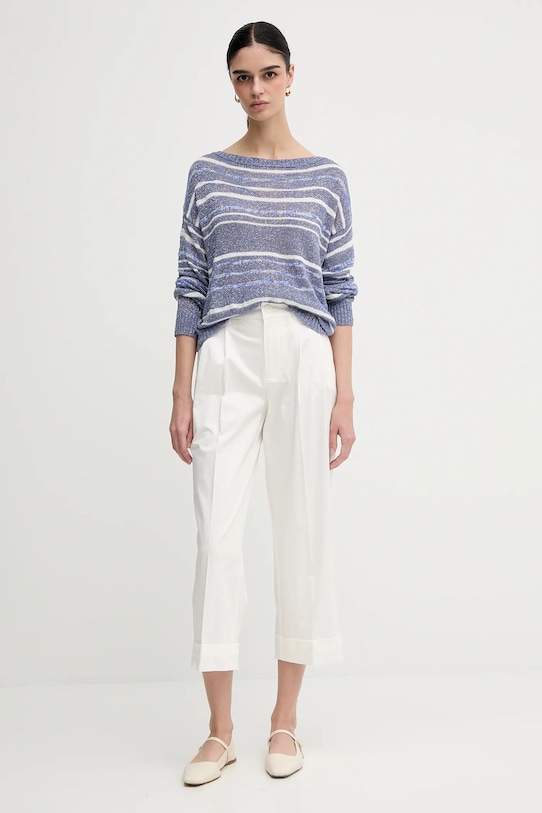 Sisley maglione 116CL106F blu SS25