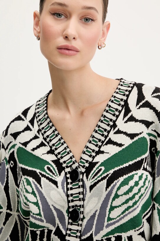 Farm Rio cardigan verde 338282