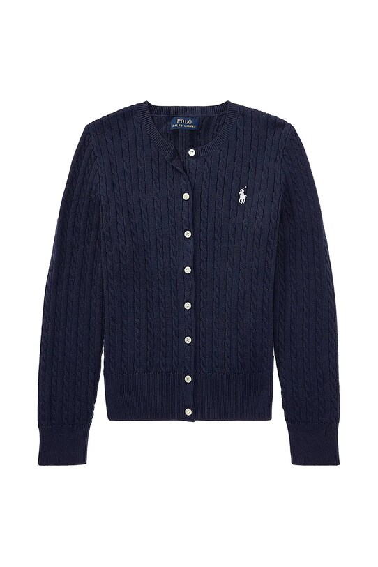 Polo Ralph Lauren kardigan bawełniany dziecięcy pozostałe granatowy 313543047011