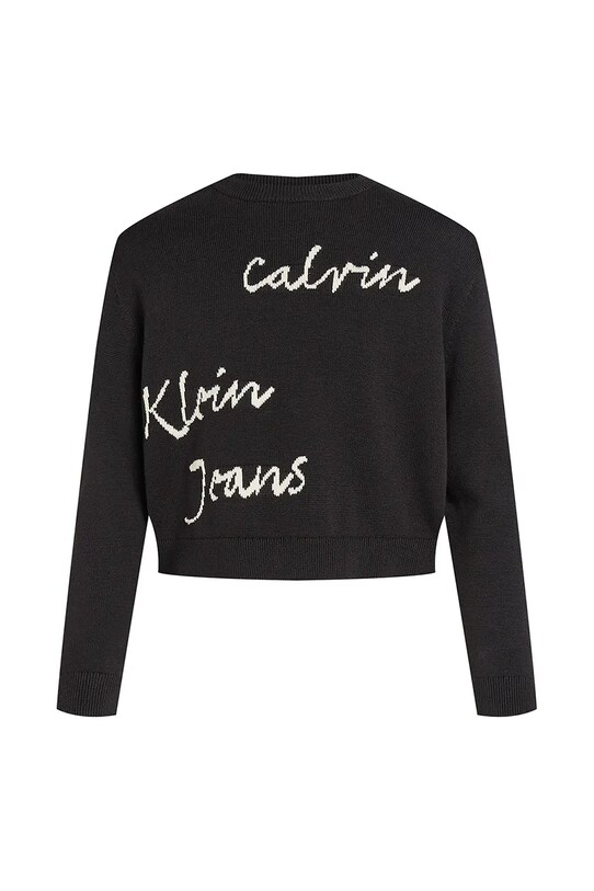 Calvin Klein Jeans pulover copii model fin negru IG0IG02789.128.176.PPYA