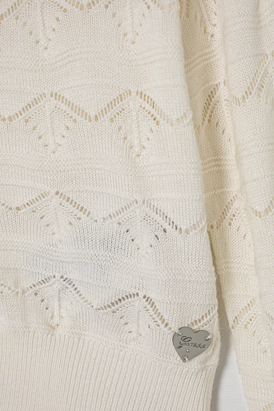 Dziewczynka Guess kardigan wełniany dziecięcy J5RR02.Z3CD0.PPYA beżowy