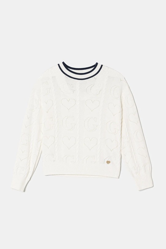 Guess sweter dziecięcy pozostałe biały J5RR12.Z2BB0.PPYA