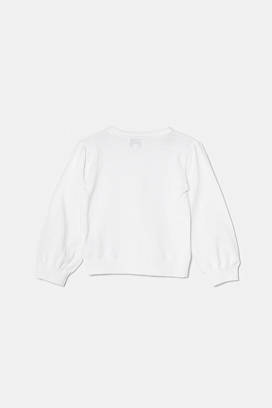 Guess kardigan bawełniany dziecięcy K5RR03.Z3820.PPYA beżowy SS25