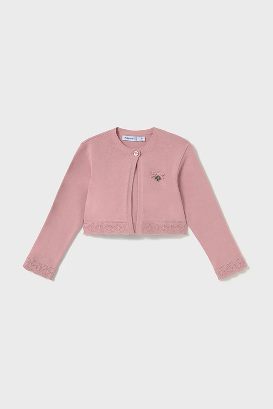 Detský sveter Mayoral tenká ružová 302.4A.Baby.PPYA