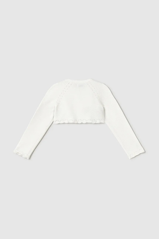 Дитячий кардиган Mayoral 306.4A.Baby.PPYA бежевий SS25