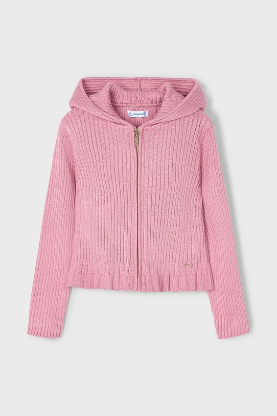 Mayoral cardigan copii uni roz 3365.6E.Mini.PPYA