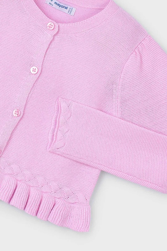 Mayoral cardigan per bambini rosa 3374.6B.Mini.PPYA